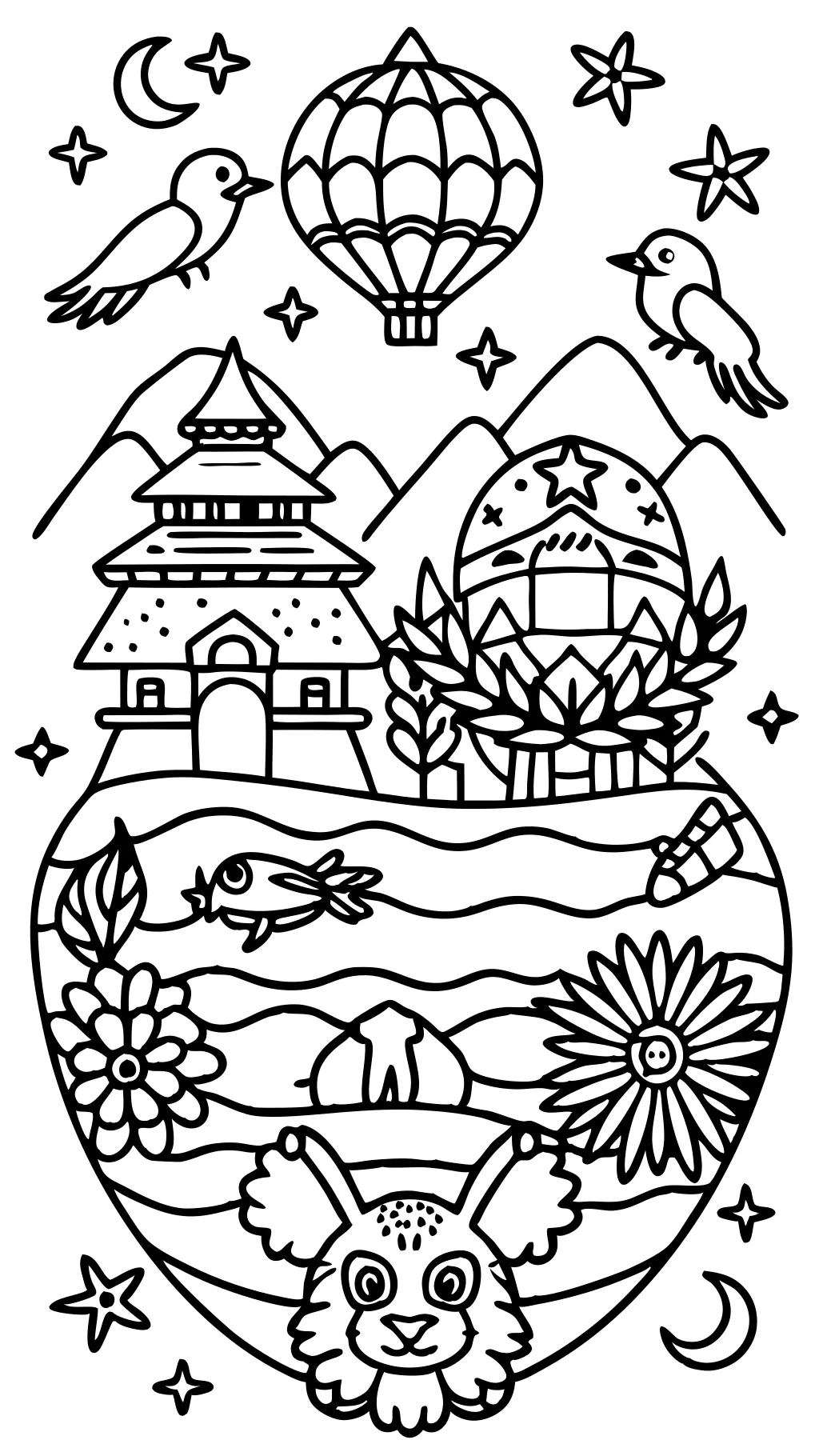 coloring pages l